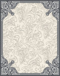 Ornate Flowing Vine Patterns Rug