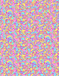 Colorful Abstract Swirls Pattern Rug