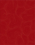 Crimson Swirls Abstract Pattern Rug