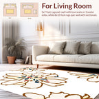 Vintage floral pattern Rug