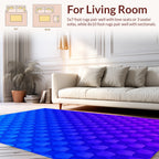 Hexagonal Pattern Gradient Rug