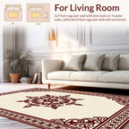 Ornate Starburst Patterned Rug