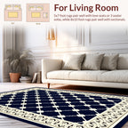 Classic Lattice Border Design Rug
