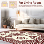 Ornate Mandala Paisley Accent Rug
