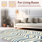 Waves Pattern Design Rug
