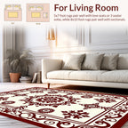Ornate Floral Mandala Pattern Rug