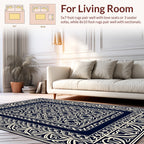 Intricate Symmetric Geometric Pattern Rug