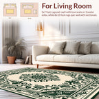 Classic Floral Medallion Design Rug