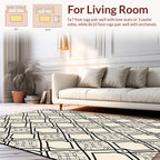 Geometric Diamond Pattern With Intricate Details Rug