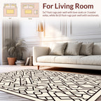 Abstract Geometric Pattern Design Rug