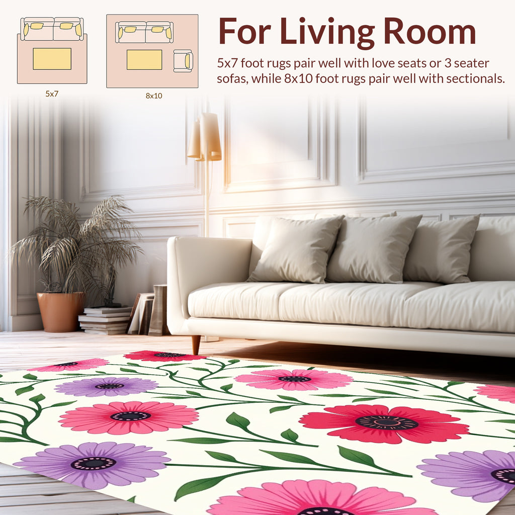 Floral Vine Delight Rug