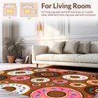 Donut Sprinkle Delight Pattern Rug
