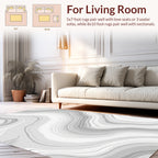 Agate Stone Swirl Pattern Rug