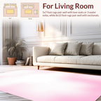 Soft Pink Watercolor Swirl Rug