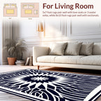 Starburst Geometric Mandala Style Rug
