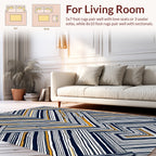 Abstract Chevron Stripes Pattern Rug