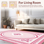 Elegant Floral Paisley Pattern Rug
