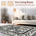 Ornate Floral Mandala Design Rug