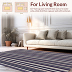 Vertical Stripe Pattern Rug