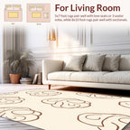 Minimalist Abstract Organic Pattern Rug