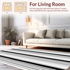 Bold Vertical Stripe Pattern Design Rug