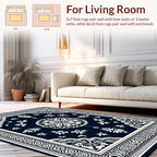 Classic Floral Medallion Pattern Rug
