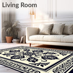 Classic Floral Intricate Design Rug