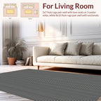 Classic Pinstripe Design Rug