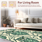 Wise Owl Tree Pattern Design Rug