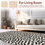 Cheetah Spots Pattern Rug