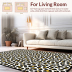 Animal Print Leopard Spots Rug