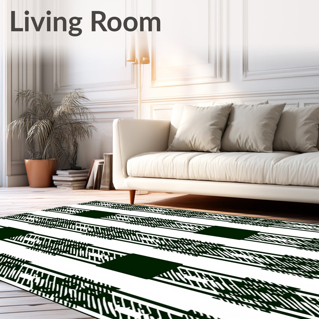 Classic Tartan Patterned Rug
