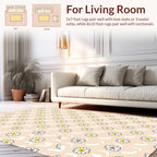 Daisy Patchwork Fun Pattern Rug