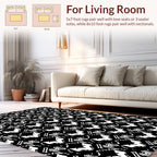 Abstract Diamond Pattern Rug