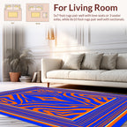 Bold Abstract Patterned Rug
