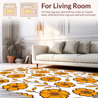 Bold Floral Botanical Vines Rug