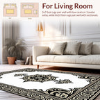 Classic Scrollwork Central Medallion Rug