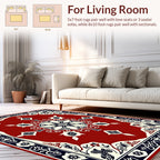 Ornate Floral Mandala Pattern Rug