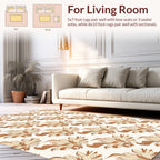 Tuscan Floral Patterned Naturalistic Rug