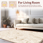 Vintage Floral Scrollwork Tapestry Design Rug
