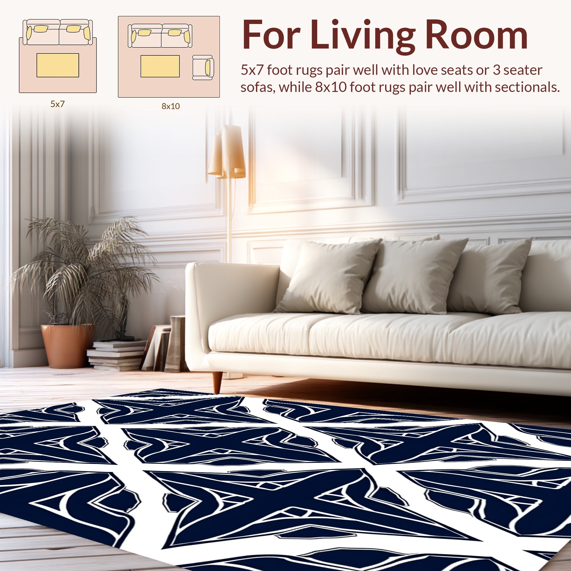 Classic Gothic Arch Intricate Pattern Rug