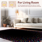Confetti Dotted Border Style Rug