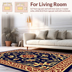 Classic Floral Elaborate Medallion Rug