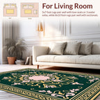 Ornate Floral Palatial Pattern Rug