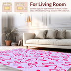 Curlicue Doodle Pattern Rug
