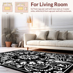 Mandala Floral Intricate Pattern Rug