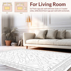 Bold Abstract Geometric Pattern Rug