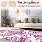 Ornate Floral Paisley Pattern Rug