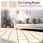 Dijon Lattice Pattern Rug