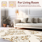 Regal Ornate Floral Pattern Rug